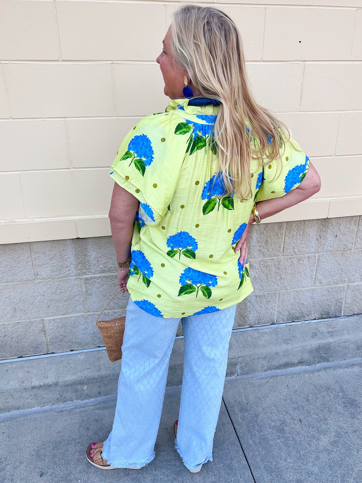 Bluebell Brunch Blouse - The Pink Pineapple 850