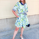 Bluebell Manor Mini Dress - The Pink Pineapple 850
