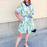 Bluebell Manor Mini Dress - The Pink Pineapple 850