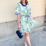 Bluebell Manor Mini Dress - The Pink Pineapple 850