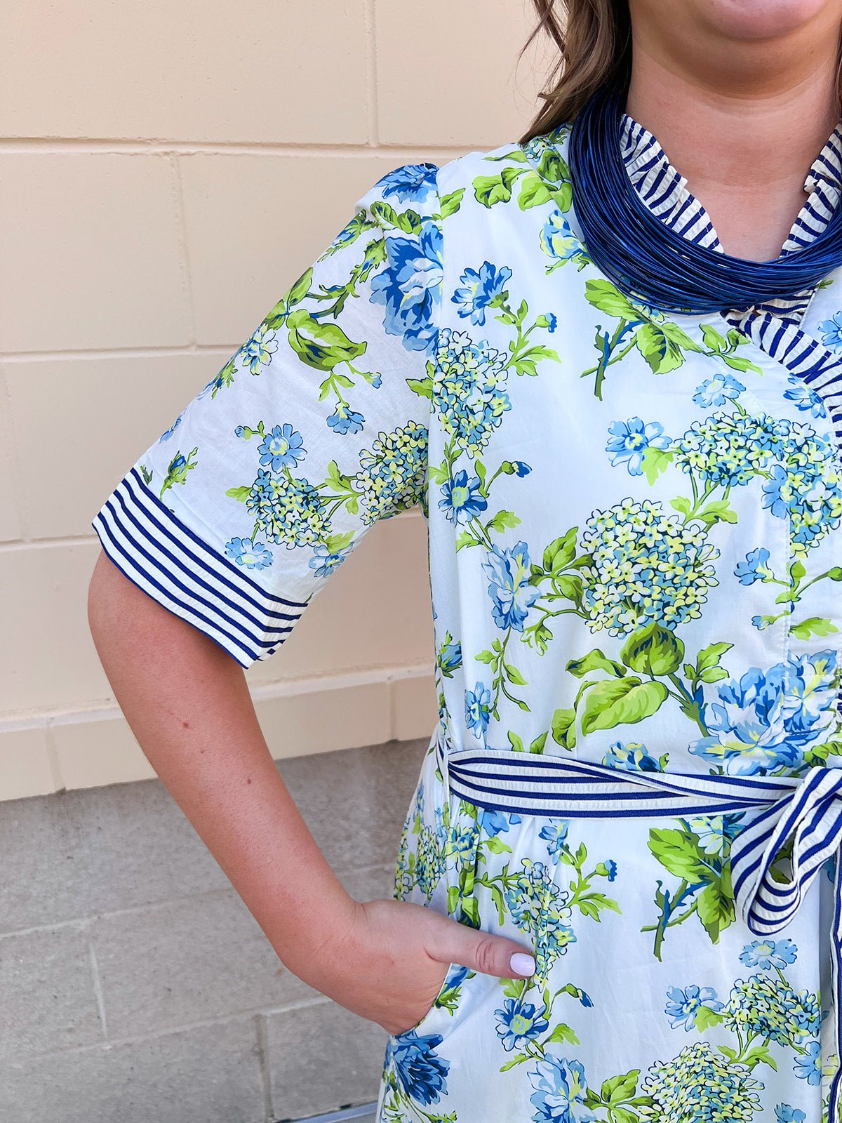 Bluebell Manor Mini Dress - The Pink Pineapple 850