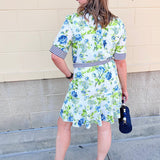 Bluebell Manor Mini Dress - The Pink Pineapple 850