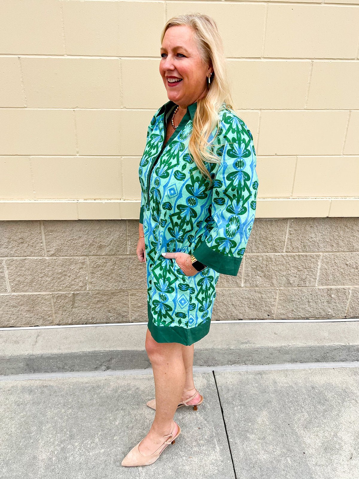 Bluebell & Sage Dress - The Pink Pineapple 850