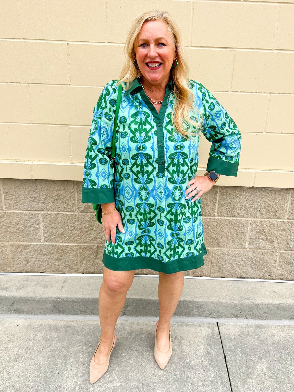 Bluebell & Sage Dress - The Pink Pineapple 850