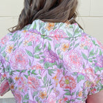 Blush Breeze Border Floral Dress - The Pink Pineapple 850