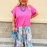 Blush Breeze Linen Top - The Pink Pineapple 850