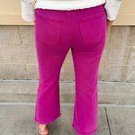 Blush Ember Bootcut Pants in Hot Pink - The Pink Pineapple 850