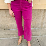 Blush Ember Bootcut Pants in Hot Pink - The Pink Pineapple 850