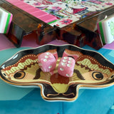 Blush Empress Mahjong Dice - The Pink Pineapple 850