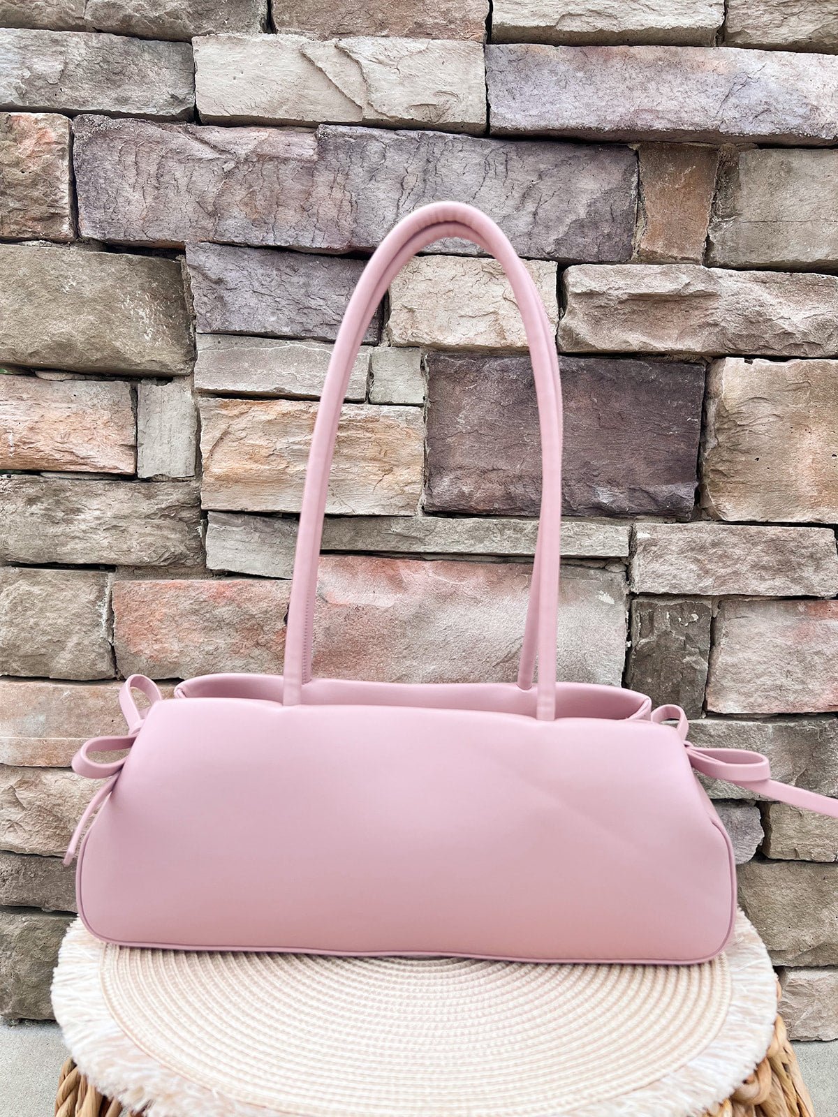 Blush Everly Knot Shoulder Bag - The Pink Pineapple 850