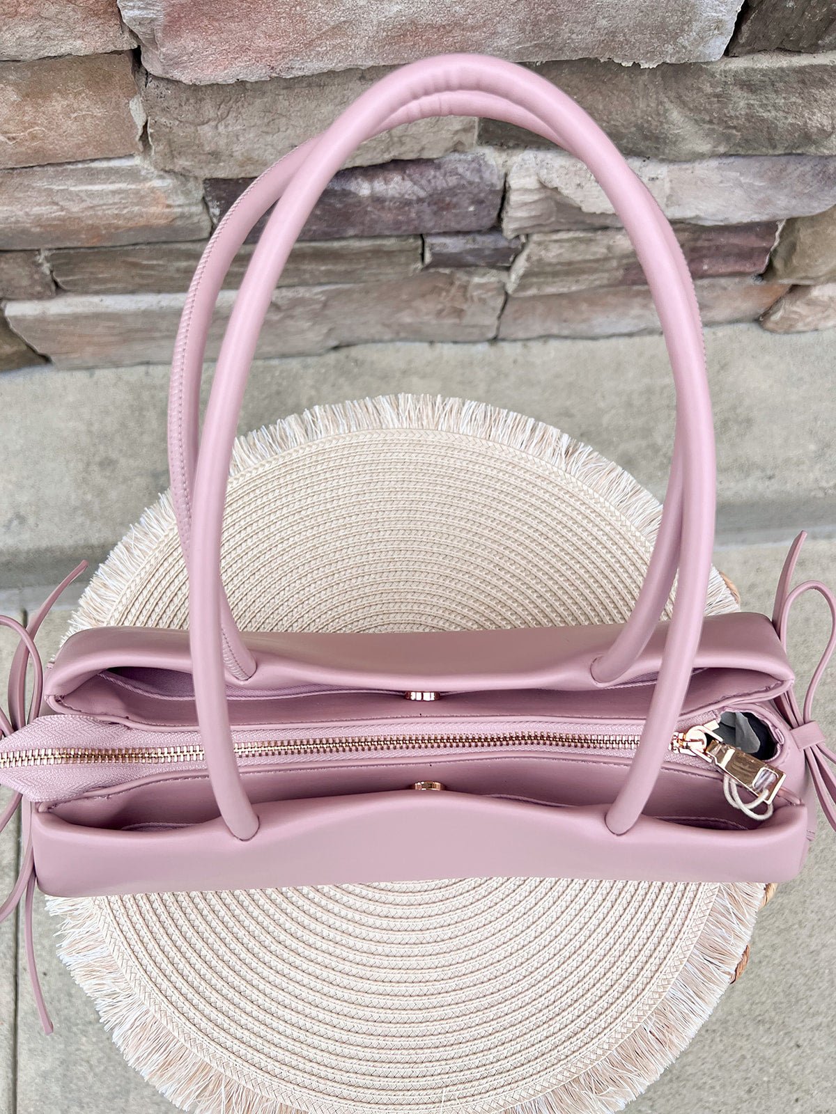 Blush Everly Knot Shoulder Bag - The Pink Pineapple 850