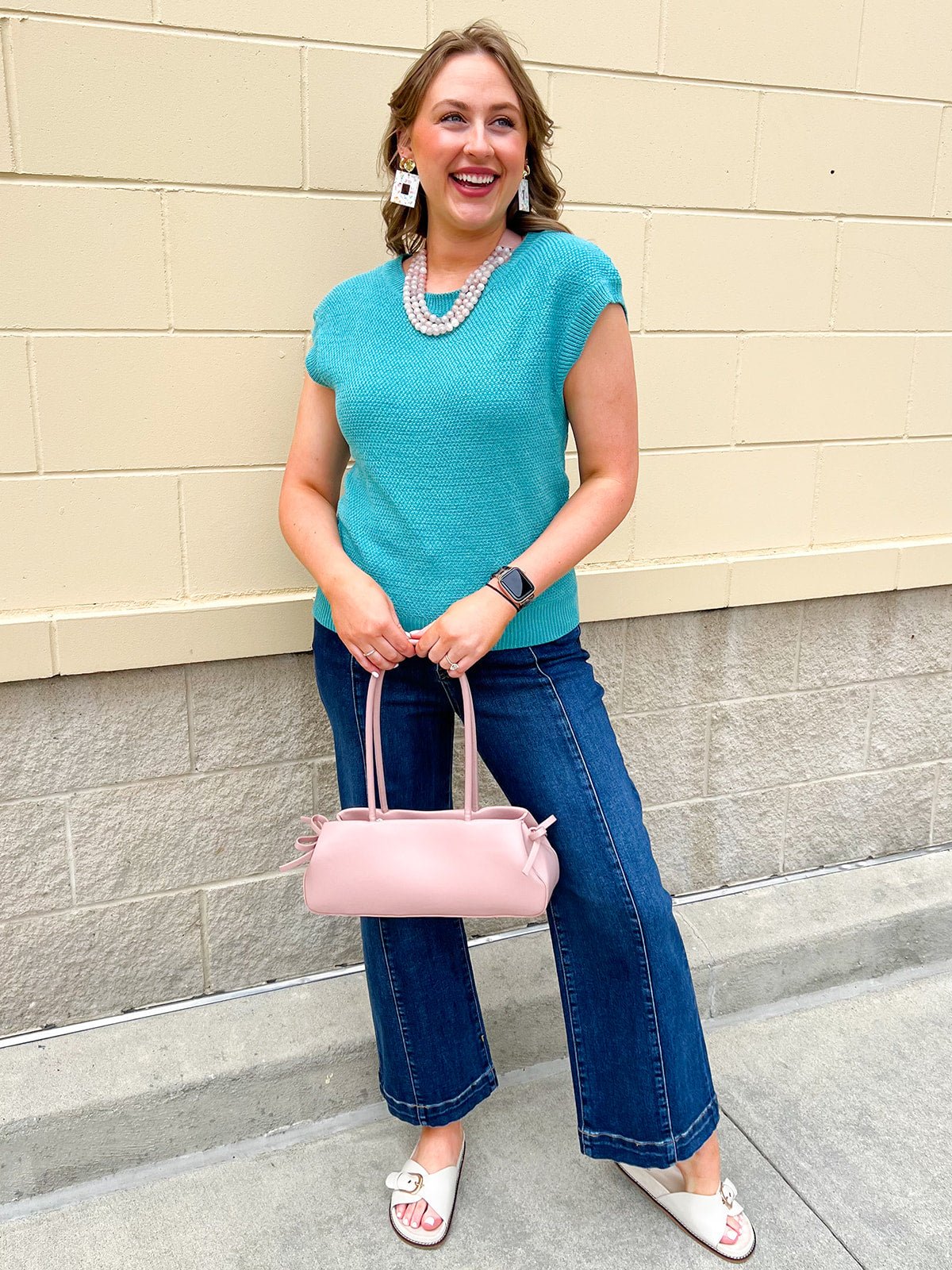 Blush Everly Knot Shoulder Bag - The Pink Pineapple 850