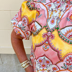 Blush Garden Floral Blouse - The Pink Pineapple 850