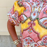 Blush Garden Floral Blouse - The Pink Pineapple 850