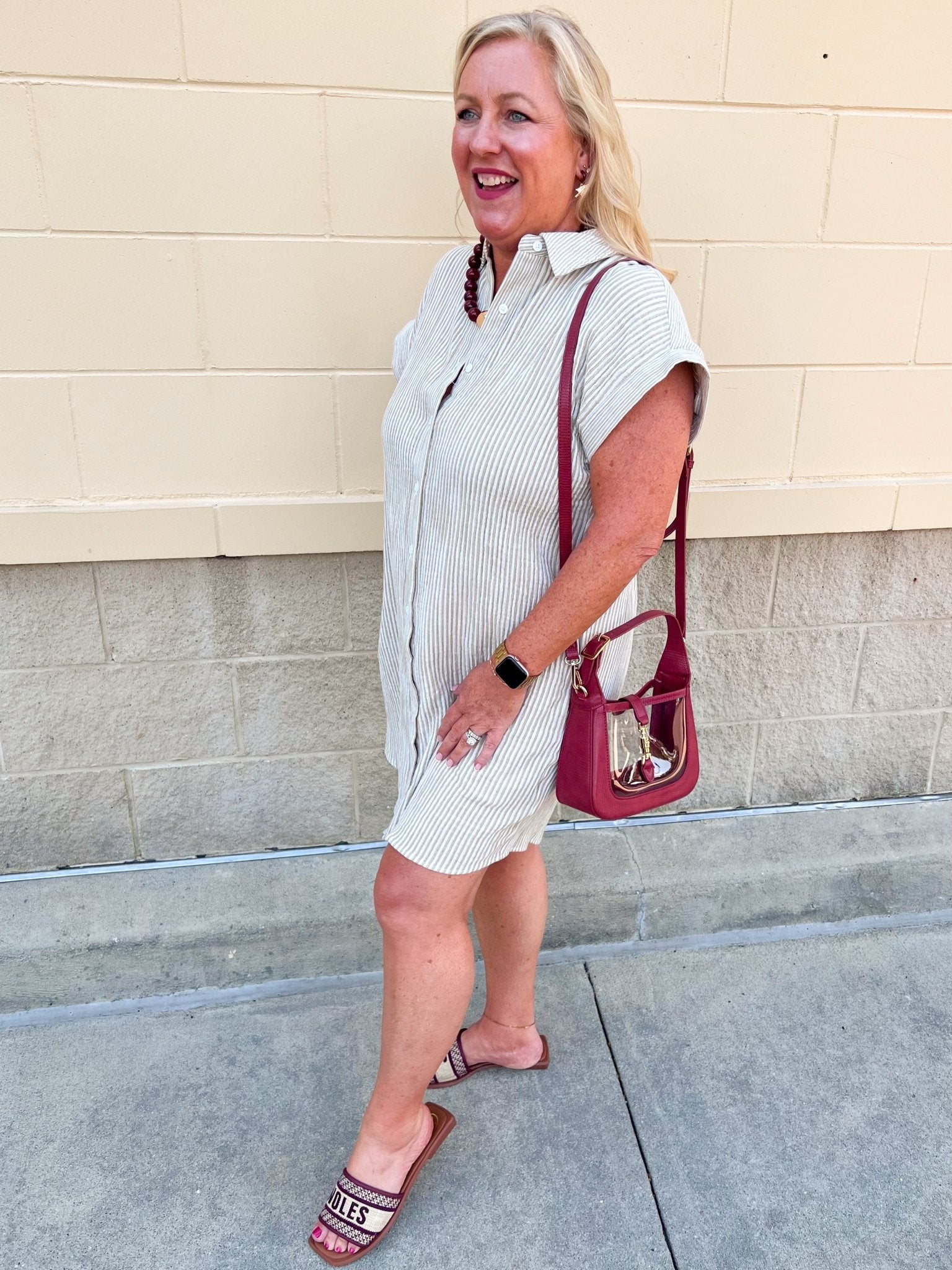 Boardwalk Breeze Dress - The Pink Pineapple 850