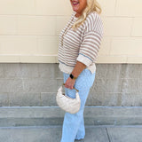 Boardwalk Breeze Stripe Sweater - The Pink Pineapple 850