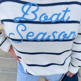 Boat Season Breeze Sweater - The Pink Pineapple 850