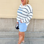 Boat Season Breeze Sweater - The Pink Pineapple 850
