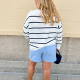 Boat Season Breeze Sweater - The Pink Pineapple 850