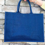 Boat Season Jute Beach Tote - The Pink Pineapple 850