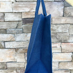 Boat Season Jute Beach Tote - The Pink Pineapple 850
