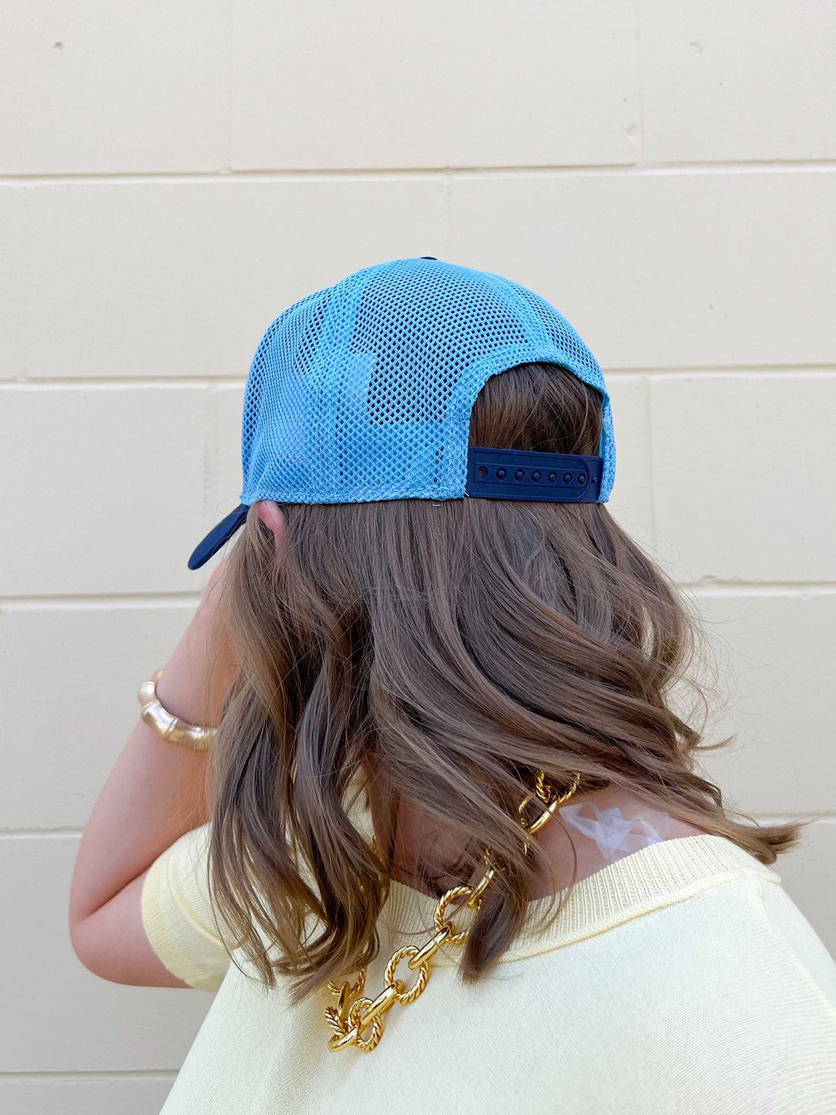 Boat Season Trucker Hat in Navy - The Pink Pineapple 850