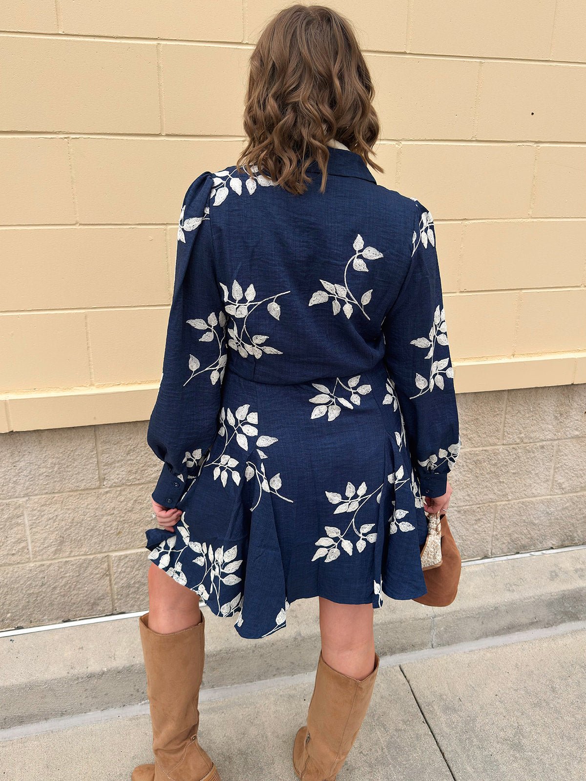 Bonfire Nights Embroidered Mini Dress - The Pink Pineapple 850