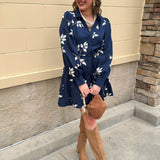 Bonfire Nights Embroidered Mini Dress - The Pink Pineapple 850