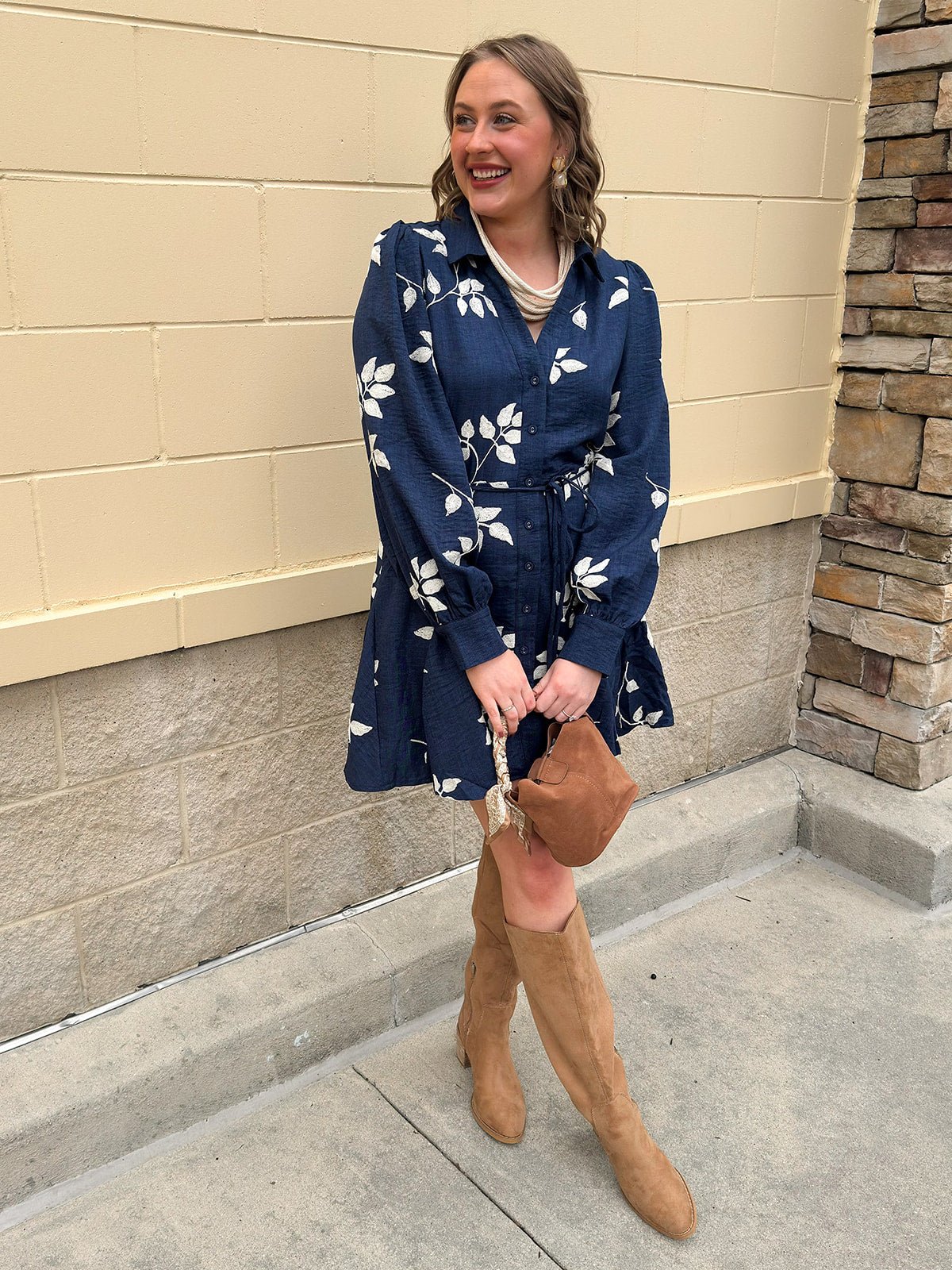 Bonfire Nights Embroidered Mini Dress - The Pink Pineapple 850