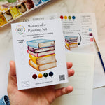 Book Stack Watercolor Kit - The Pink Pineapple 850