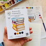 Book Stack Watercolor Kit - The Pink Pineapple 850