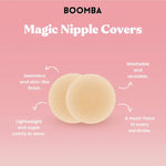 Boomba Magic Nipple Covers - Beige - The Pink Pineapple 850