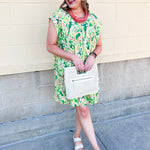Botanic Bloom Mini Dress - The Pink Pineapple 850