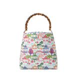 [Bourbon & Bamboo] Bucket Bag – Pagoda - The Pink Pineapple 850