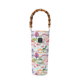 [Bourbon & Bamboo] Wine & Bottle Tote – Pagoda - The Pink Pineapple 850