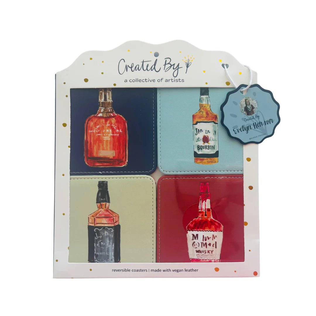 Bourbon Trail Coaster Set - The Pink Pineapple 850