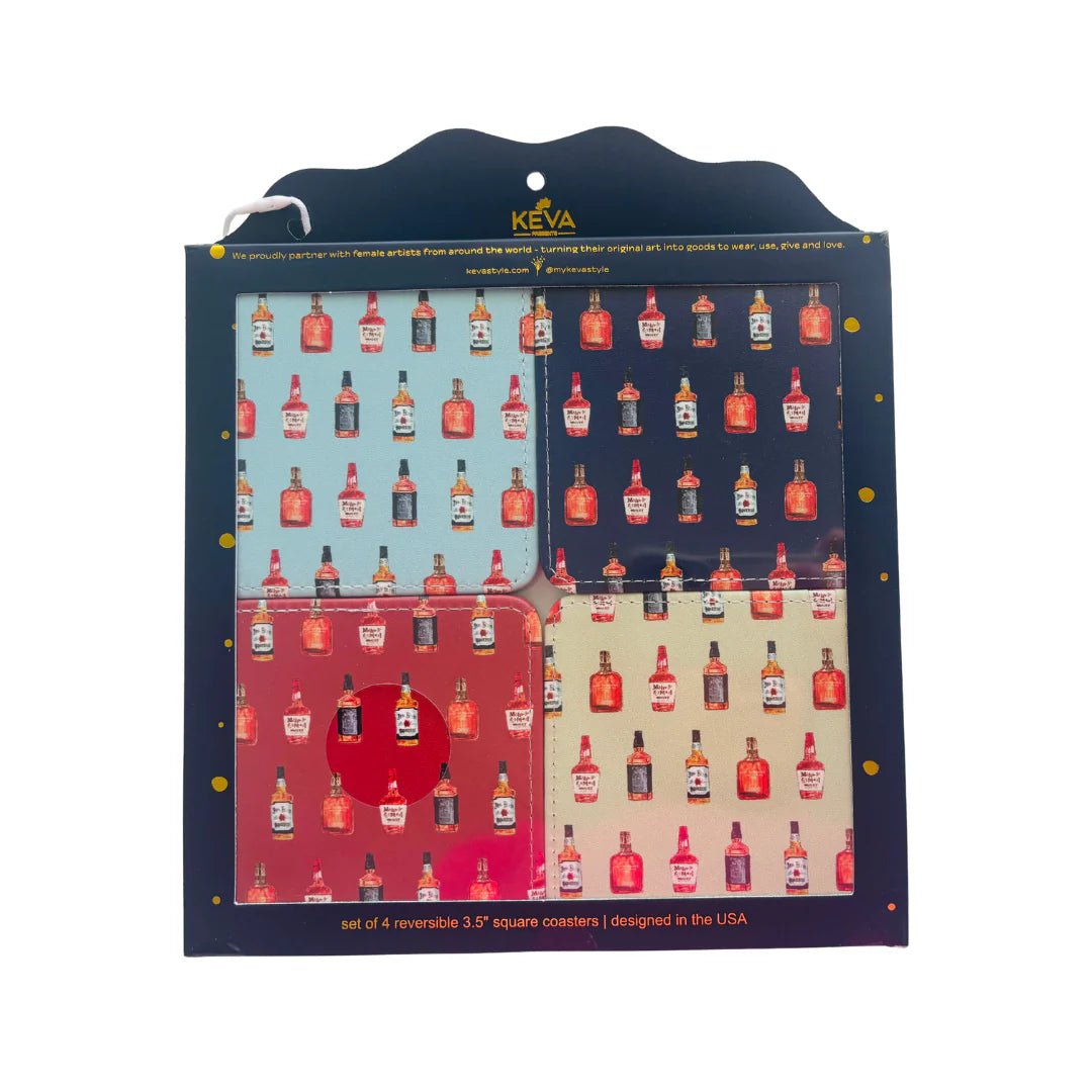 Bourbon Trail Coaster Set - The Pink Pineapple 850