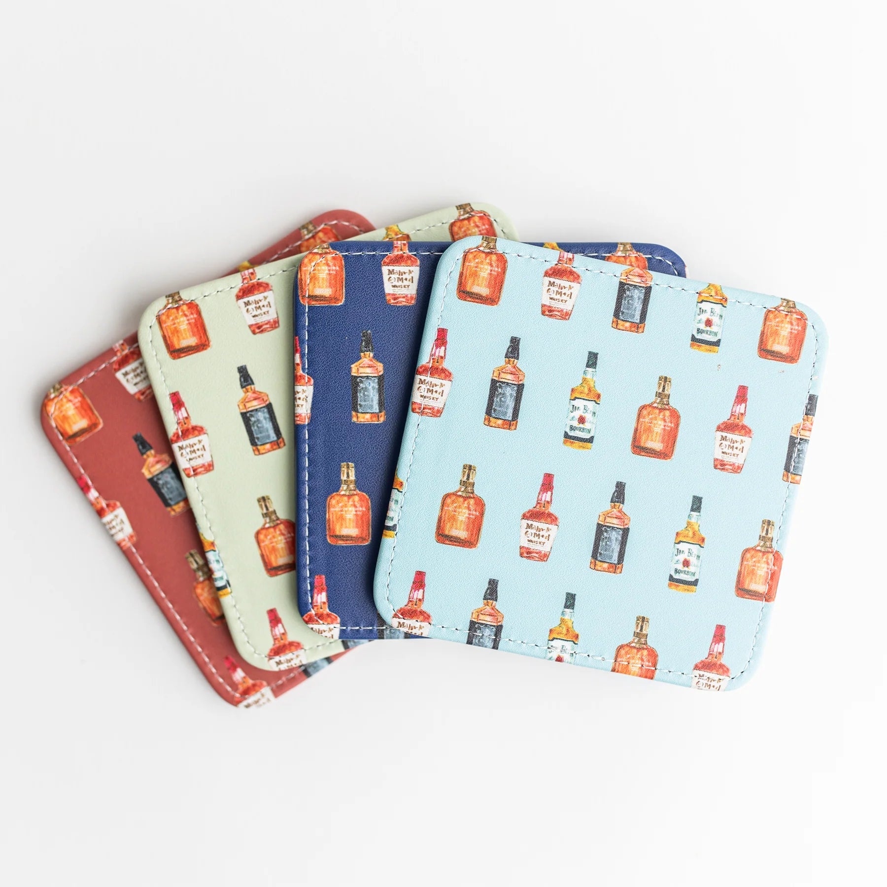 Bourbon Trail Coaster Set - The Pink Pineapple 850