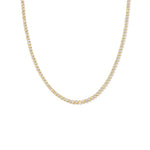 [Brenda Grands] 18K Gold Diamond Tennis Necklace - The Pink Pineapple 850