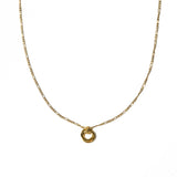 [Brenda Grands] 18K Gold Looped Duo Necklace - The Pink Pineapple 850