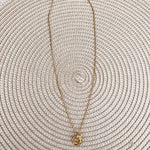 [Brenda Grands] 18K Gold Looped Duo Necklace - The Pink Pineapple 850