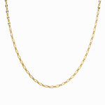 [Brenda Grands] 18K Gold Modern Paperclip Necklace - The Pink Pineapple 850