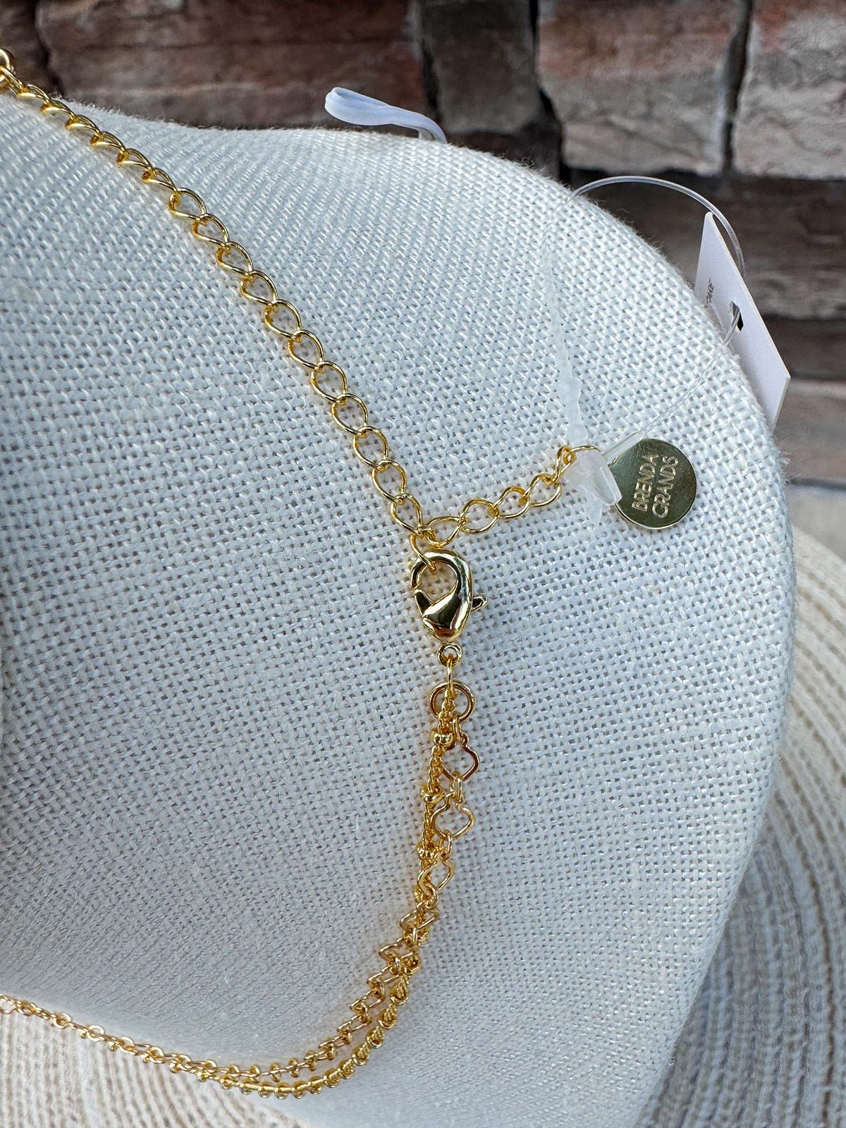 [Brenda Grands] 18K Gold Satellite Layered Choker - The Pink Pineapple 850
