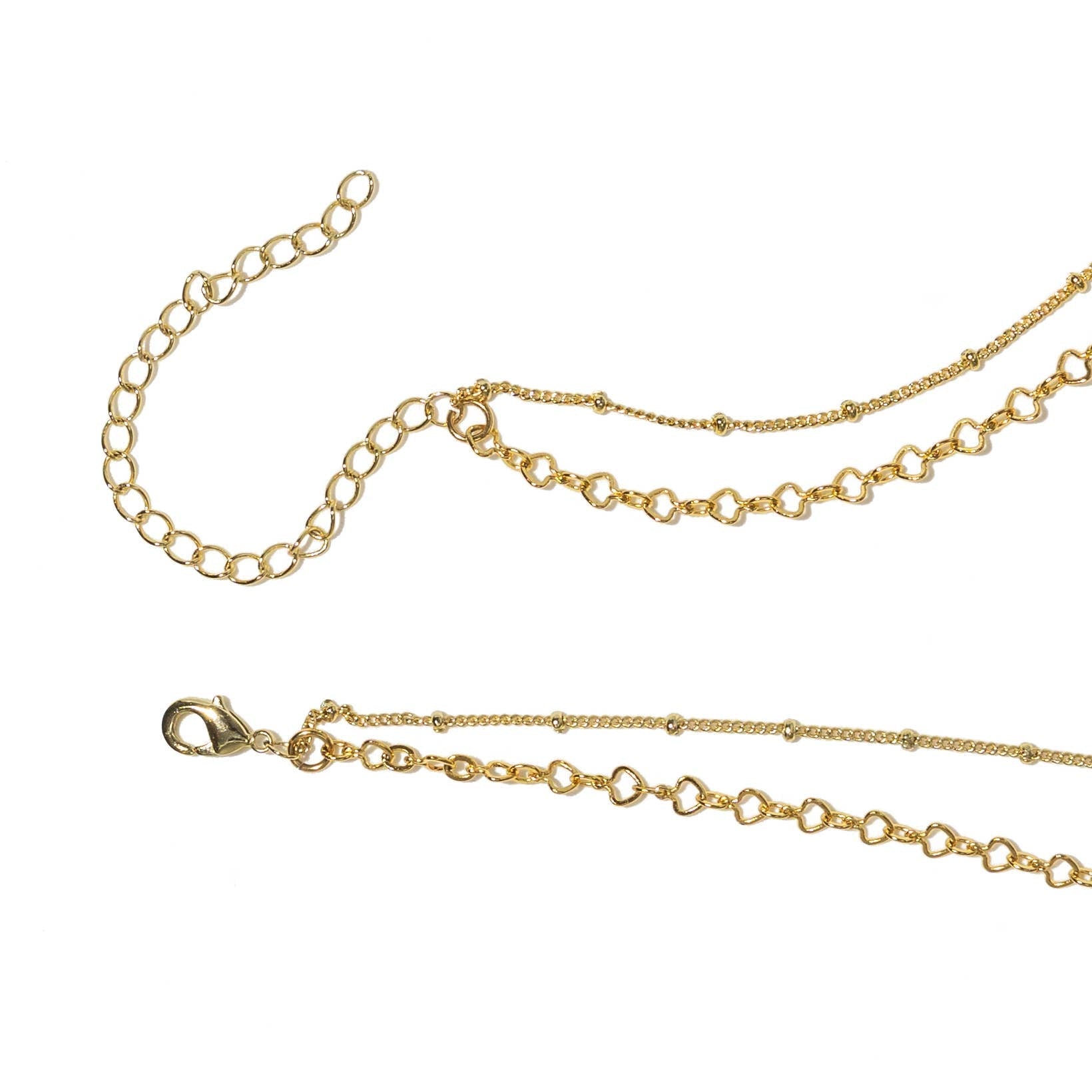 [Brenda Grands] 18K Gold Satellite Layered Choker - The Pink Pineapple 850