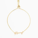 [Brenda Grands] 24K Gold Mommy Bracelet - The Pink Pineapple 850