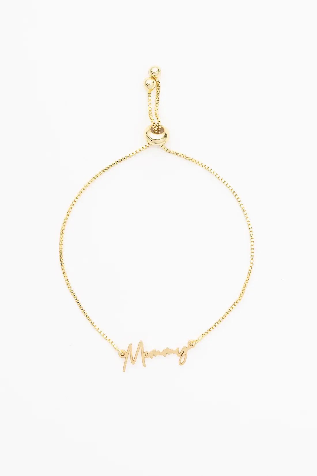 [Brenda Grands] 24K Gold Mommy Bracelet - The Pink Pineapple 850