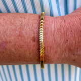 [Brenda Grands] Accordion Bracelet - The Pink Pineapple 850