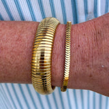 [Brenda Grands] Accordion Bracelet - The Pink Pineapple 850