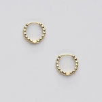 Brenda Grands Beaded Hoops - The Pink Pineapple 850