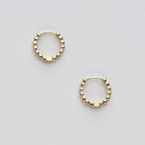 Brenda Grands Beaded Hoops - The Pink Pineapple 850